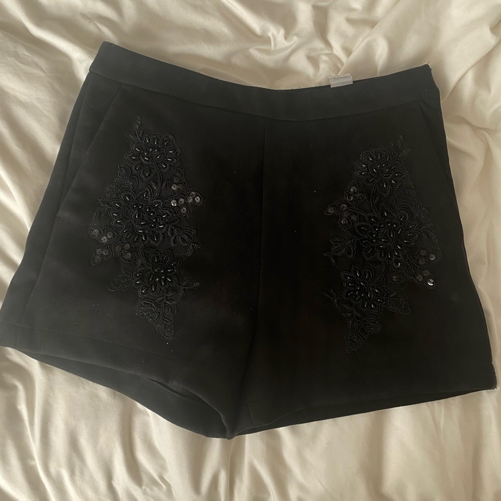 Zara Suede Shorts
